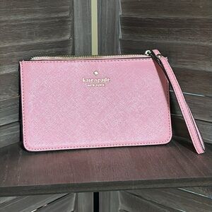 NWOT Pink Kate Spade Clutch